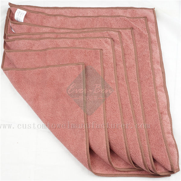 China Custom Brand microfiber wiping cloth Exporter|Bespoke Logo Rose Promotional Hair Quick Dry Salon Towel Wholesaler
